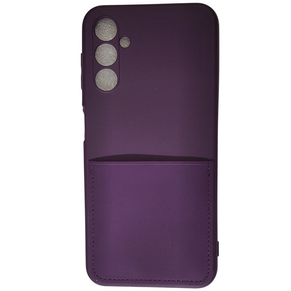 MZELQ Purple Bumper Case Shell For Samsung Galaxy A14 5G Phone